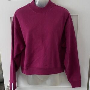 Woman’s Kit And Ace Purple Small Pacific Coast Pullover Sweatshirt